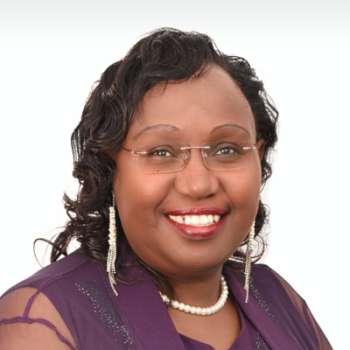 Amb. Esther Waringa- President and CEO of Public Service Governance (PSG)